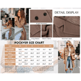 thumbnail image 7 of Women's Winter Wool Coat Casual Notch Lapel Single-Breasted Peacoat, 7 of 7