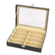 thumbnail image 1 of Caja organizadora de gafas de sol Titular de la joyería 8 compartimentos Durable Ahorro de espacio Anteojos Vitrina de gafas para armario Sala de, 1 of 9