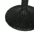 thumbnail image 5 of Safavieh Bilson Outdoor Patio Rattan Bistro Table - Black, 5 of 5