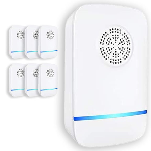 Ultrasonic Pest Repeller Pest Repellent Ultrasonic Plug in Electronic Pest Repeller Pest Reject for Insect Roach Mice Spider Ant Bug Mosquito Repellent for House Garage Warehouse Office (6 Pack)