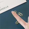 thumbnail image 5 of 150 Pack Small Creative Heart Shaped Paper Clips - Rust Resistant and Not Easy to Bend for Office, School (Silver), 5 of 5