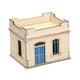 thumbnail image 2 of Kits de modelos de arquitectura a escala 1:72, rompecabezas 3D, modelo de casa de madera para escena única Habitación individual, 2 of 9