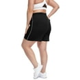 thumbnail image 3 of Aiyino Women's Plus Size Running Shorts Casual Summer Athletic Workout Shorts High Waisted Gym Yoga Lounge Shorts Pants L-5X, 3 of 6