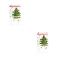 thumbnail image 4 of Injueey Mantel desechable de Navidad, mantel Rectangular con estampado de dibujos animados de PVC, suministros de decoración de ambiente para fiesta de árbol de Navidad 2piezas Injueey CBP016414, 4 of 5
