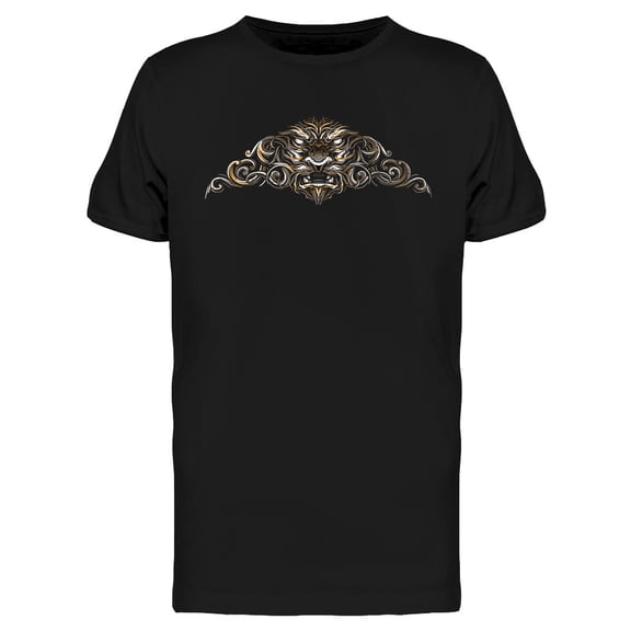 Lion Head Design T-Shirt Men -Image by Shutterstock, Male Large