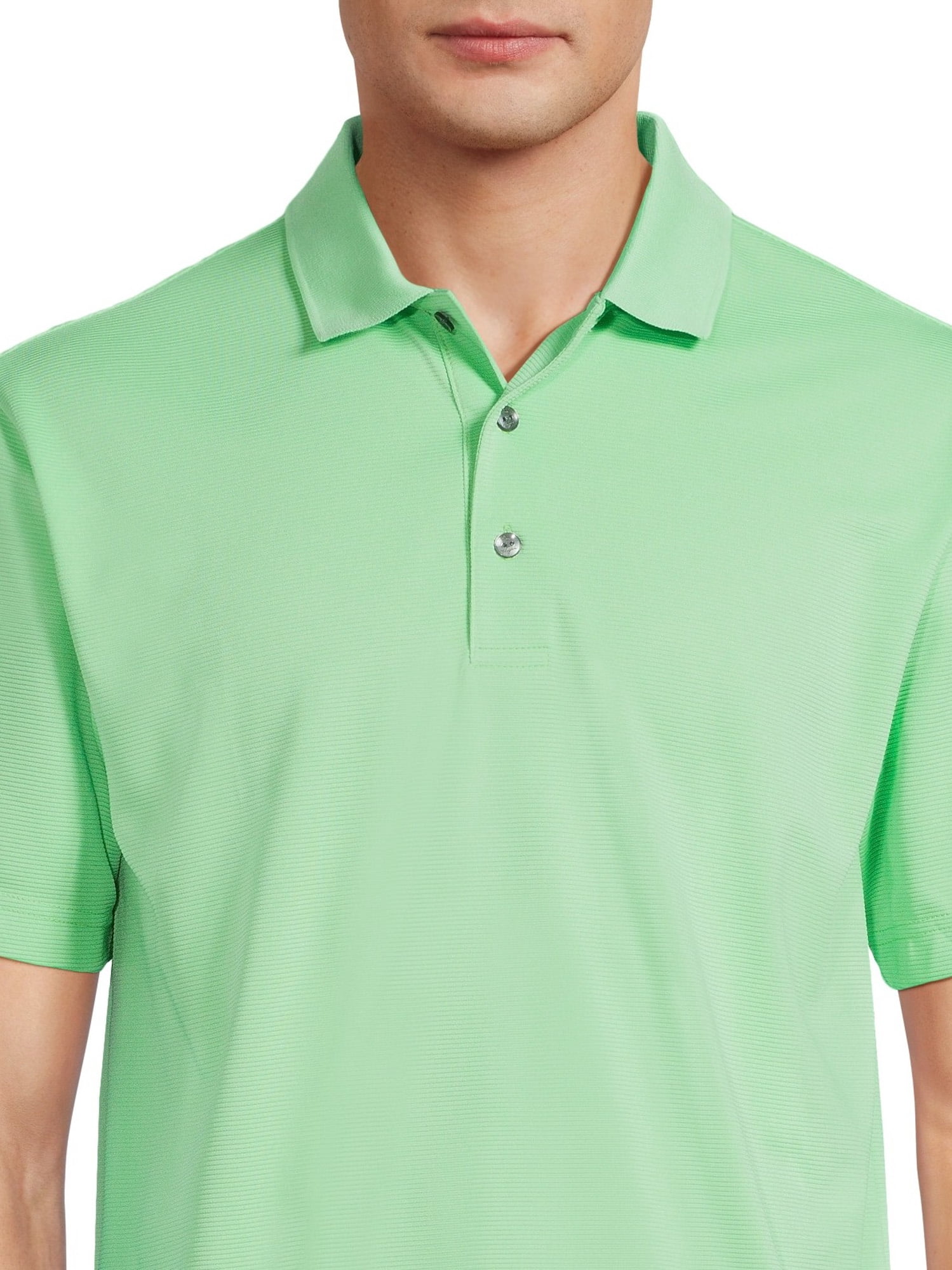 Ben Hogan Performance Men's Solid Ottoman Golf Polo Shirt