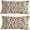 dotted leopard-30x50cm, variant on Decorative Leopard Throw Pillow Covers, Two-Piece Polyester Plush Print Cushion Covers with Zippers Closure for Home Sofa Decors
