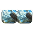 thumbnail image 7 of Fotbe Majestic Eagle Over Castle 2-Piece Car Windshield Sun Shade | Sun Blocker for Car Windshield | Foldable Automotive Interior Accessories for Sun Protection-Large, 7 of 7