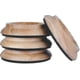 thumbnail image 1 of 4pcs Upright Piano Caster Cups,premium Hardwood Piano Caster Pads Furniture Leg - Mxbc, 1 of 5
