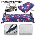 thumbnail image 6 of Aplkyhs Patriotic Star Golf Ezgo Golf Cart Seat Covers 2 Passenger Golf Cart Washable Seat Cover for EZGO TXT Lightweight Keeps Seat Warm and Comfortable Easy to Clean, 6 of 7