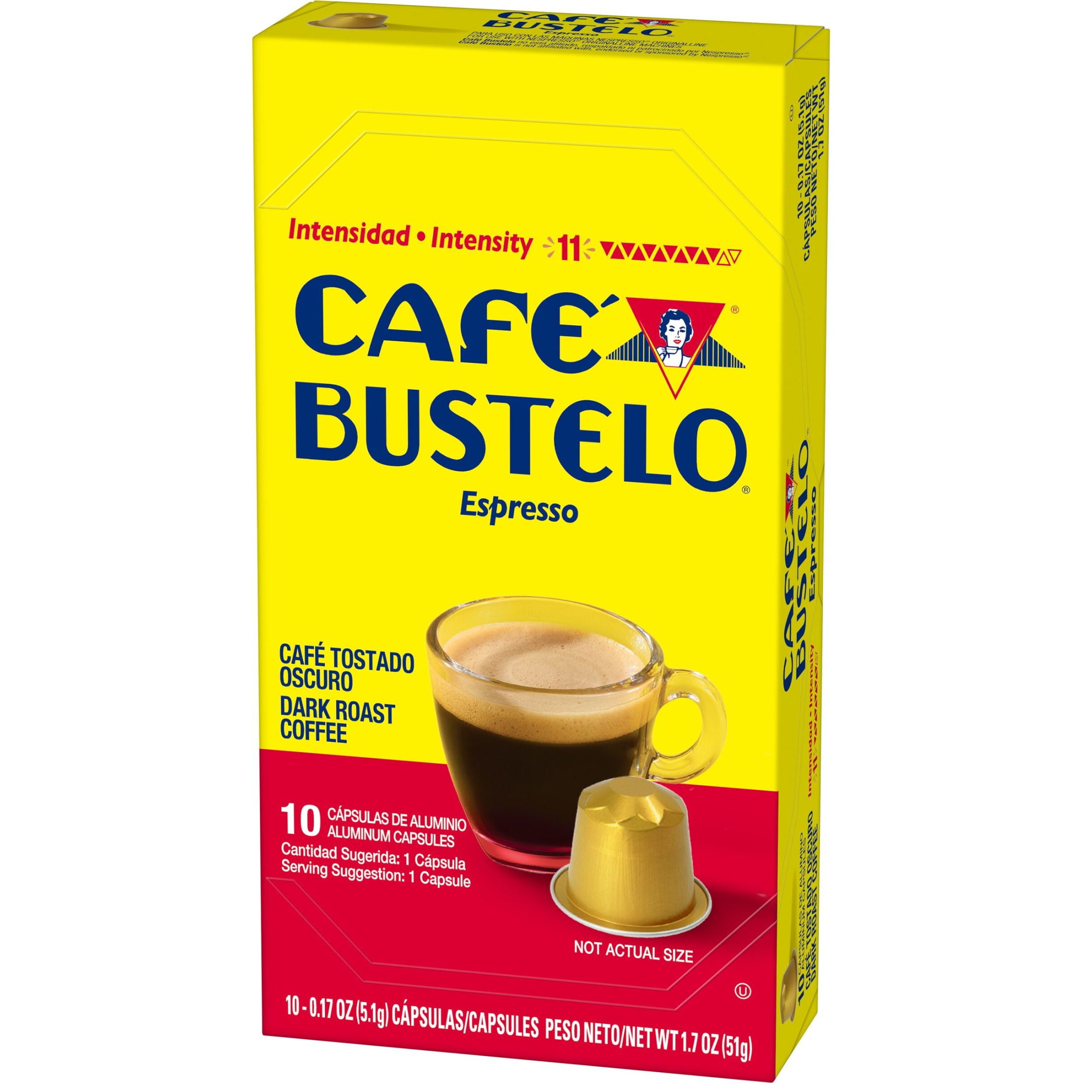 Cafe Bustelo Espresso Capsules, 10 Ct.