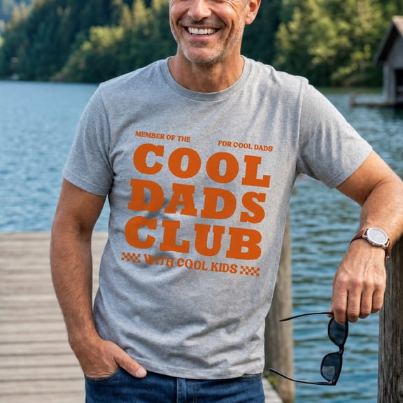 Jollimate Custom Name Shirt, Reel Cool Dad Shirt, Funny Dad Shirt, Dad Birthday Gift, New Dad Gift