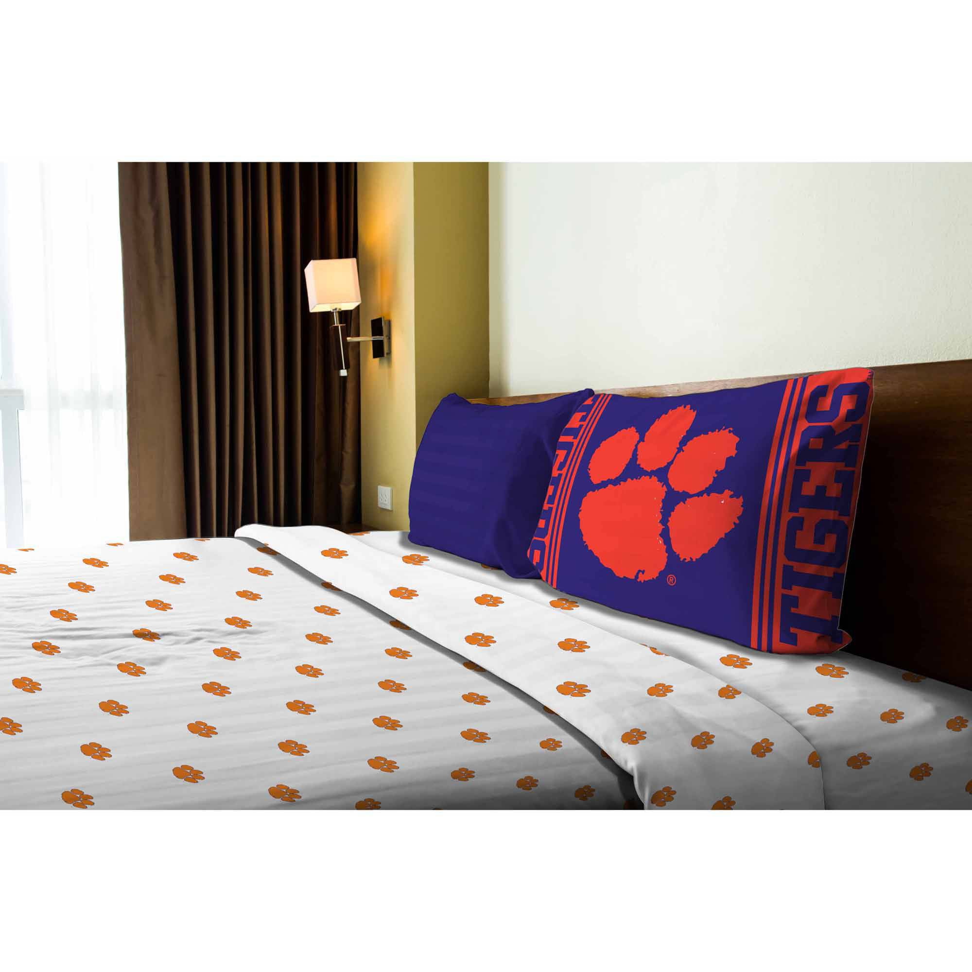 Ncaa Clemson Tigers Sheet Set Com
