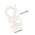 thumbnail image 2 of unbranded 1Jgo Polea Para Plástico Beige Con Rodamiento Ideal Para Paneles Y Divisores, 2 of 7