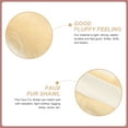 thumbnail image 4 of Hytrove Chal Largo Beige De Sintética Para Mujer Ideal Para Uso En, 4 of 5