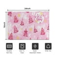 thumbnail image 5 of Pink Christmas Tree Door Rugs,Washable Non Slip Door Mats Indoor,Decorative Door Mats,Entry Mat Indoor for Entrance,Bedroom,Kitchen,Bathroom,16"x24", 5 of 6