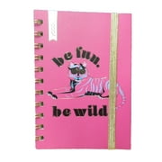 Yoobi Be Fun Be Wild Mini Spiral College Ruled Notebook 120 Sheets