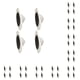 thumbnail image 2 of Naiovety Paquete de 4 poleas adhesivas, caja de almacenamiento de ruedas autoadhesivas de 360 ​​grados, rodillo de de bajo ruido, rueda Type2 NO2 Naiovety CBP030444, 2 of 3