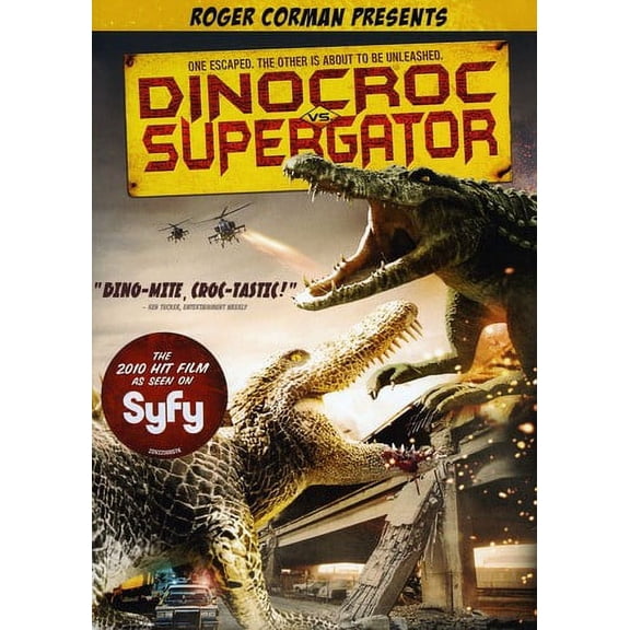 Dinocroc Vs. Supergator (DVD), Starz / Anchor Bay, Sci-Fi & Fantasy