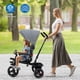 thumbnail image 3 of Costway Triciclo 4 en 1 para bebé y niño pequeño con asiento convertible, color gris, 3 of 4