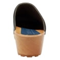 thumbnail image 5 of KLÄGN Tuva Wood Open Back Grip Cobalt Veg Tan Leather Clogs, 5 of 9