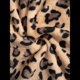 thumbnail image 5 of Pantalones de Pijama para Mujer, de Leopardo, Peludos, Estilo Y2K, de Cintura Alta, Bonitos. Marrón Ocre L, 5 of 10