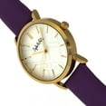 thumbnail image 3 of Sophie & Freda SAFSF5003 Sophie & Freda Budapest Leather-Band Womens Watch, Purple, 3 of 3