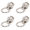 thumbnail image 3 of Button Studs Rivets, Brass Rivets Purse Ball Studs Pure Copper 200 Sets 9mm  For Bags Shoes Silver, 3 of 8
