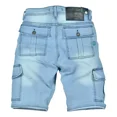 thumbnail image 2 of Bermuda De Mezclilla Para Hombre, Short De Mezclilla Cargo, 2 of 5