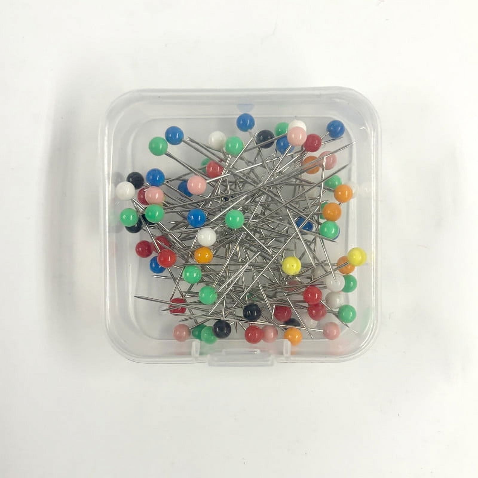 (3 pack) Hello Hobby Pins Large Ballhead 75 Count with Assorted Colors, Size 24