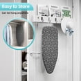 thumbnail image 6 of KINGTIDY Portable Ironing Board, Tabletop Small Iron Board with Hanger, Home&Travel&RV, Black, 6 of 7