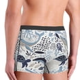 thumbnail image 3 of KLL Sea Life Elements Men's Cotton Boxer Briefs Underwear-XX-Large, 3 of 8