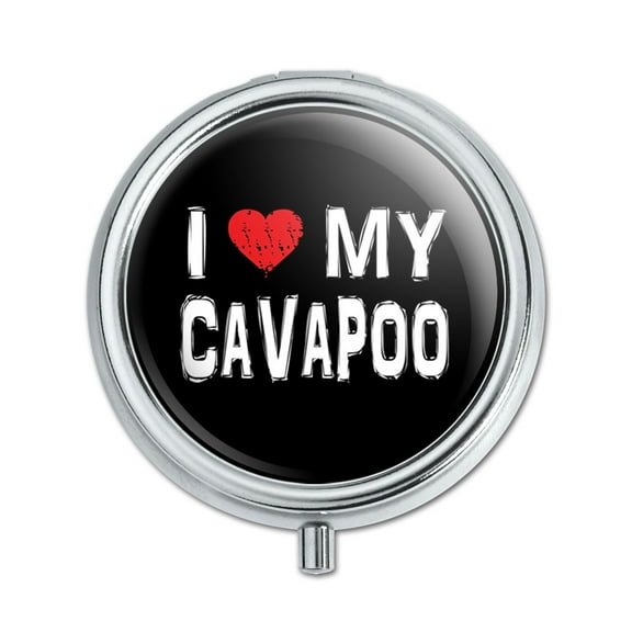 I Love My Cavapoo Stylish Pill Box