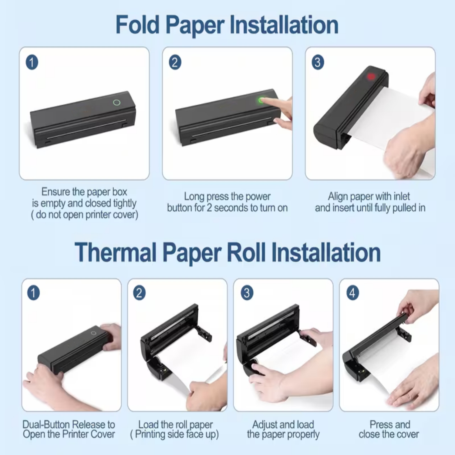 HKHKPI N80 Portable Thermal Printer photo 5