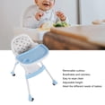 thumbnail image 4 of Mesa de Comedor Plegable Multifuncional para bebé Silla Alta para bebé Silla de Comedor Portátil para bebé con Bandeja Doble y Ruedas Silenciosas ANGGREK  Otros, 4 of 8