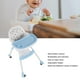 thumbnail image 4 of Mesa de Comedor Plegable Multifuncional para bebé Silla Alta para bebé Silla de Comedor Portátil para bebé con Bandeja Doble y Ruedas Silenciosas ANGGREK  Otros, 4 of 8