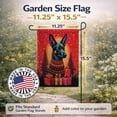 thumbnail image 2 of Australian Kelpie Holiday Christmas Garden Flag 11.25 in x 15.5 in, 2 of 7