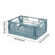 thumbnail image 3 of Folding Home Desktop Storage Basket Office Storage Plastic Box Space Saving Multifunctional Storage Basket, 3 of 6