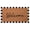 Welcome - B/W Checkered, variant on 16" X 28" Coir Mats - Sweet Home Check