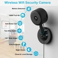 thumbnail image 3 of Littlelf Indoor Security Camera, 2 Pack Smart Wi-Fi Camera with Night Vision, Motion Detection, 2-Way Audio Plug-in Baby Monitor with Phone App, 3 of 10