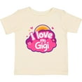thumbnail image 3 of Inktastic I Love My Gigi Grandma Grandchild Girls Baby T-Shirt, 3 of 5