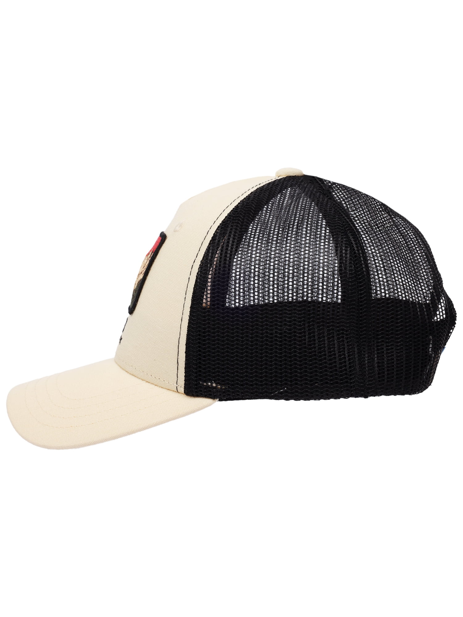 Zion National Park Boys' Embroidered Patch Canvas Trucker Hat, One Size Fits Most