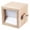 Log color, variant on Traditional Hand Cranked Photo Album Personalizing Picture Flipbook Anniversary
