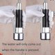 thumbnail image 3 of Kitchen Tap Spray Head - One Mode ABS Kitchen Tap, Sink Faucet Sprayer Head Nozzle Replacement Part, 3 of 5