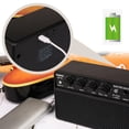thumbnail image 6 of Guitar Amp Speaker Portable Acoustic Electric Guitar Speaker Black Guitar Parts, 6 of 9
