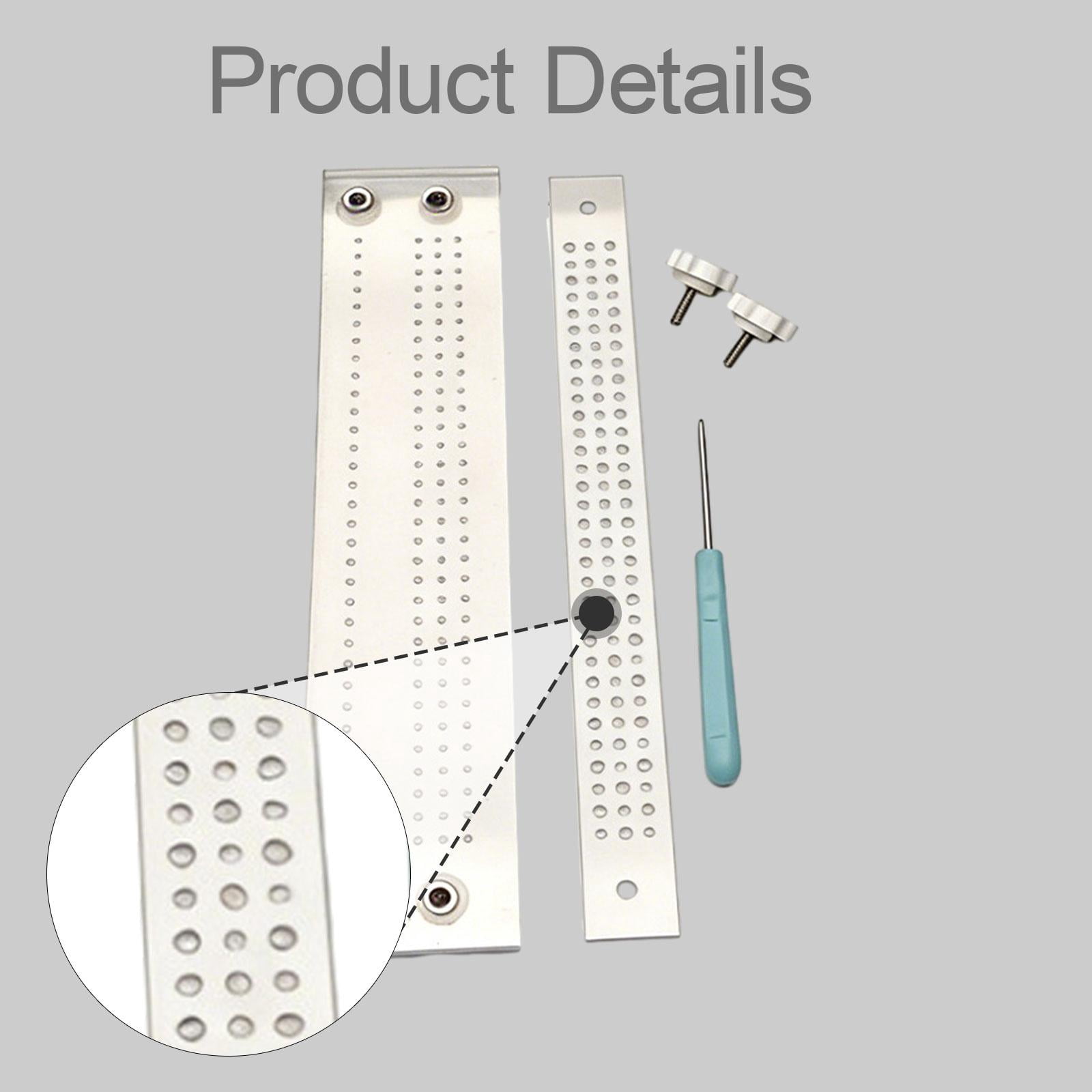 Milageto Book Binding Kit Journal Book Binding Punch Guide Set for Handmade Notebooks