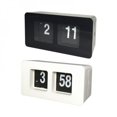thumbnail image 2 of Clearance!Digital Auto Flip Desktop Clock Classic Retro Table Flip Page Alarm Clocks Household Bedroom Kitchen Office Clock Home Decor White, 2 of 6