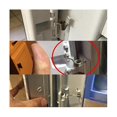 thumbnail image 3 of 4 Pcs Ressort de Réfrigérateur à Portes Françaises pour Samsung Da81-01345b Rf267afwp Rf267hers Rf268abbp Rf268abpn Rf268abrs, 3 of 5