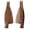Light Brown, variant on Horse Western Adult Tooled Dark Brown Leather Replacement Saddle Fenders 5256DB