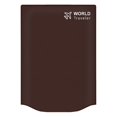thumbnail image 2 of facefd Non-woven Travel Luggage Cover Dustproof Stylish Sticker Type Detachable Simple Style Suitcase Bag Protector Guard Coffee 28inch, 2 of 9